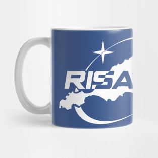 Rottnest Island Space Agency (RISA) Logo White Mug